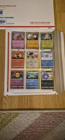 pokemon card binder collection lot english 54 Cards ex,v,full art,reverse. #003 - Image 5