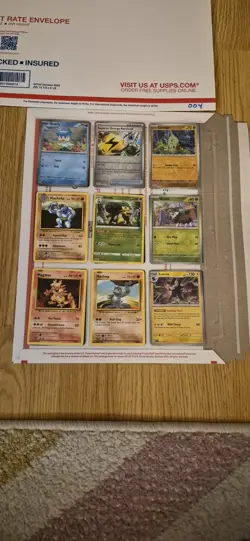 pokemon card binder collection lot english 54 Cards ex,v,full art,reverse. #004 - Image 2