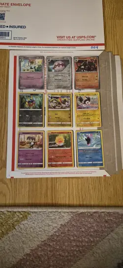 pokemon card binder collection lot english 54 Cards ex,v,full art,reverse. #004 - Image 4