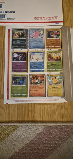 pokemon card binder collection lot english 54 Cards ex,v,full art,reverse. #004 - Image 5