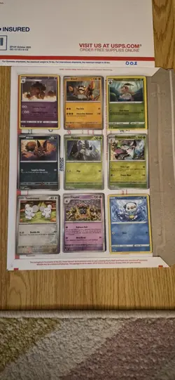 pokemon card binder collection lot english 54 Cards ex,v,full art,reverse. #001 - Image 4