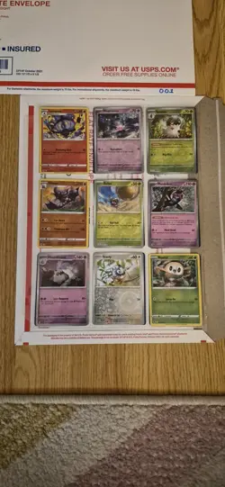 pokemon card binder collection lot english 54 Cards ex,v,full art,reverse. #001 - Image 5