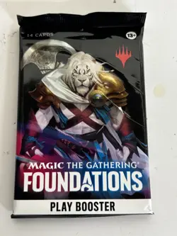 New Magic The Gathering Foundations Play Booster Pack 14 Cards - Image 1