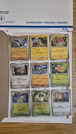 pokemon card binder collection lot english 54 Cards ex,v,full art,reverse. #015 - Image 2