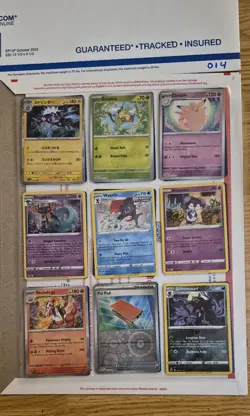 pokemon card binder collection lot english 54 Cards ex,v,full art,reverse. #014 - Image 2