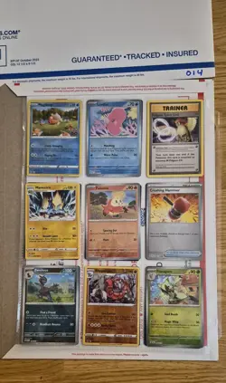 pokemon card binder collection lot english 54 Cards ex,v,full art,reverse. #014 - Image 4
