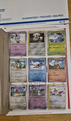 pokemon card binder collection lot english 54 Cards ex,v,full art,reverse. #014 - Image 5