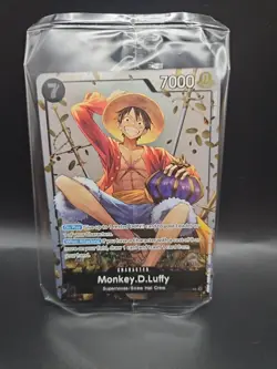 Monkey.D.Luffy (Tin Pack Set Vol. 2) P-075 One Piece Promotion Cards Foil - Image 1