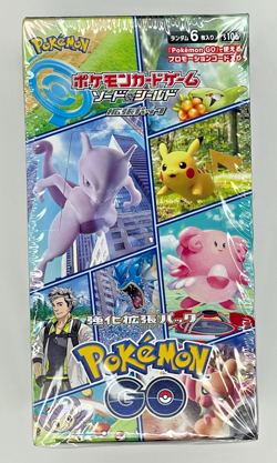 Pokemon GO! SEALED Booster Box (20 Japanese Packs) Pokemon Cards - Image 1