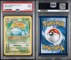 PSA 9 Venusaur 003/034 Trading Card Game Classic Holo - Image 3