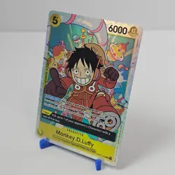 Monkey D. Luffy OP07-109 SR - One Piece Card Game Egghead English - Image 1