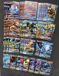 39 Lot pokemon TCG Chinese Card RR Zeraora GX Whimsicott GX XL92 - Image 1