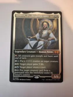 MTG English Kenrith, the Returned King 0069 mythic (Foil Etched) NM Foil - Image 1