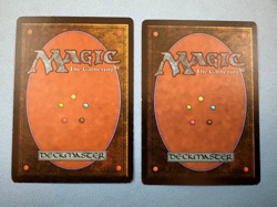 MTG Beta Edition, Mountain and Island! 1993 Vintage Magic! - Image 2