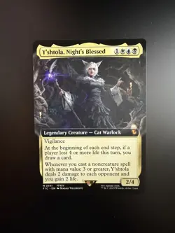 MTG Final Fantasy English Y'shtola, Night's Blessed Extended Art 0191 Non-Foil - Image 1