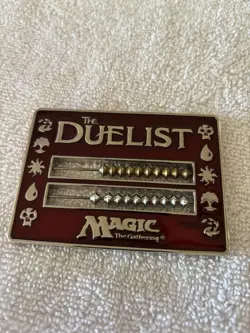 Vintage 1996 MTG Duelist Magic Life Counter Red Miniatures Abacus RARE - Image 1