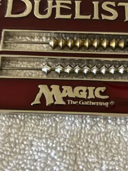 Vintage 1996 MTG Duelist Magic Life Counter Red Miniatures Abacus RARE - Image 3