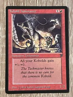 MTG - Kobold Taskmaster - Legends - NM English Magic 1994 - Image 1