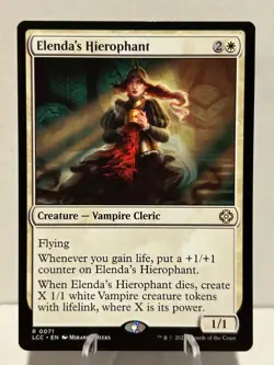 Elenda's Hierophant 71 R Commander: The Lost Caverns of Ixalan NM MTG - Image 1