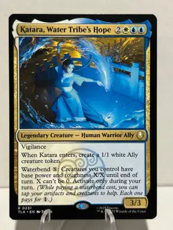 Katara, Water Tribe's Hope 231 R Avatar: The Last Airbender NM MTG - Image 1