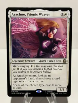 Arachne, Psionic Weaver 2 R Marvel's Spider-Man NM MTG - Image 1