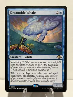 Dreamtide Whale 59 R Modern Horizons 3 NM MTG - Image 1