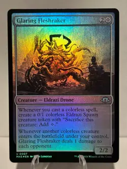 Glaring Fleshraker 7 U Modern Horizons 3 FOIL NM MTG - Image 1