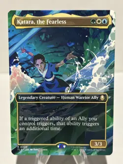 Katara, the Fearless (Borderless) 305 R Avatar: The Last Airbender NM MTG - Image 1