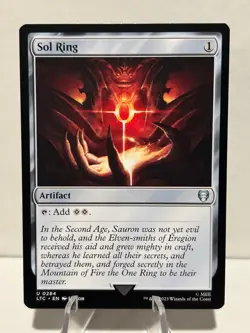 Sol Ring 284 U Commander: The Lord of the Rings: Tales of Middle-earth NM MTG - Image 1