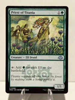 Priest of Titania 286 U Modern Horizons 3 NM MTG - Image 1