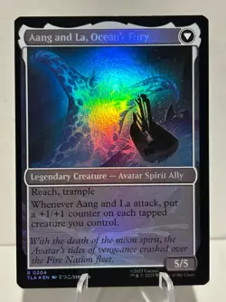 Aang, Swift Savior 204 R Avatar: The Last Airbender FOIL NM MTG - Image 2