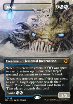 MTG Deceit (Borderless) Lorwyn Eclipsed - Regular - Image 1