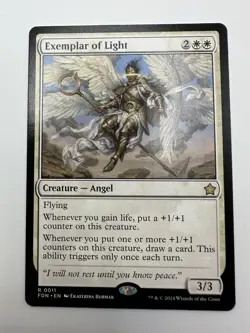 MTG TCG Exemplar of Light Foundations Regular - Image 1