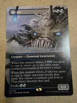 Deceit - (Borderless) Lorwyn Eclipsed Regular - Mtg - Image 1