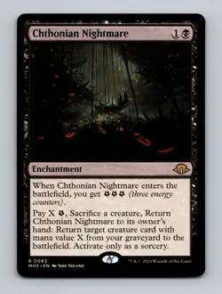 Chthonian Nightmare Modern Horizons 3 Non-Foil MTG NM - Image 1