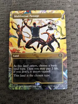 Magic the Gathering #206 Multiversal Passage - Image 1