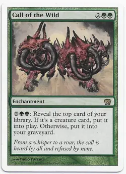 Magic The Gathering MTG 8th Edition CALL OF THE WILD Rare - Image 1