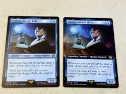 2 x mtg Matoya Archon Elder, 1 is borderless, Final Fantasy XIV, unplayed - Image 1