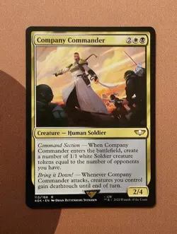 MTG Company Commander x1 LP from Universes Beyond: Warhammer 40k - Image 1
