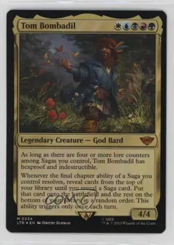 Tom Bombadil Foil Magic Tales of Middle Earth Lord of the Rings #0234 - Image 1