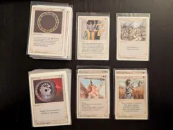 REVISED * White Lot of 197: Balance, Serra Angel, Wrath of God * Mostly NM * MtG - Image 1