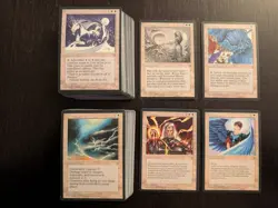 ICE AGE * White Lot of 131: Seraph, Justice, Enduring Renewal * Mostly NM * MtG - Image 1