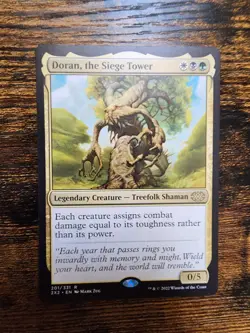 Magic MTG Double Masters 2022 Doran, the Siege Tower #201/331 TCG CCG - Image 1