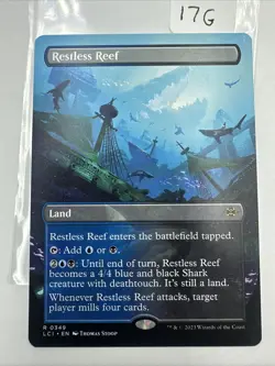 Restless Reef (Borderless) The Lost Caverns of Ixalan LCI Normal NM - Image 2