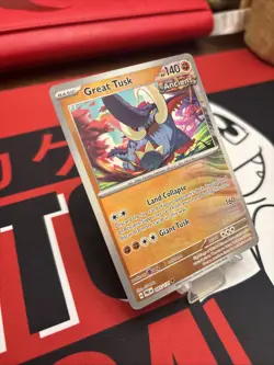 Pokemon TCG Great Tusk Master Ball 055/131 Prismatic Evolutions Uncommon NM - Image 2