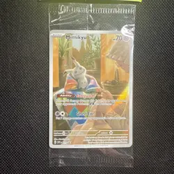 Pokemon TCG Mimikyu SVP075 Paldean Fates ETB Promo Card Sealed - Image 2