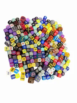 Pokemon TCG 225 Dice Set EX Dice, Damage Counter Dice D&D Assortment Huge - Image 1