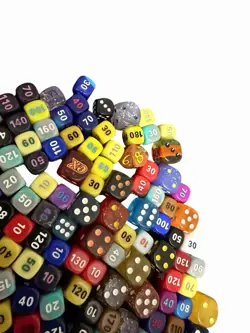Pokemon TCG 225 Dice Set EX Dice, Damage Counter Dice D&D Assortment Huge - Image 4