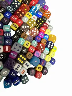 Pokemon TCG 225 Dice Set EX Dice, Damage Counter Dice D&D Assortment Huge - Image 5