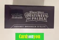 Pokemon 2024 ° EV4.5 Destinees de Paldea ° Coffret Dresseur d'Elite ETB scelle - Image 4